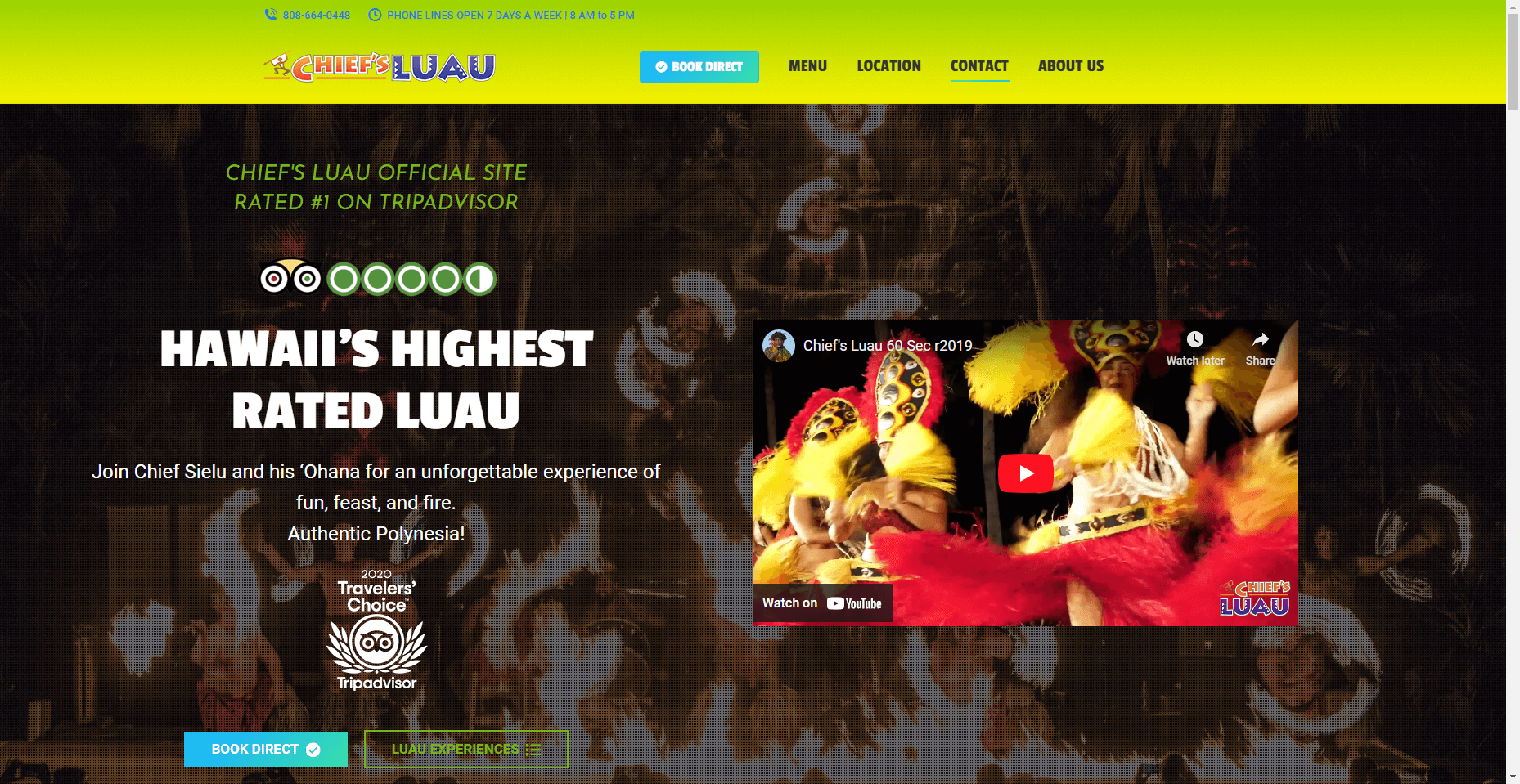 Chief’s Luau in Hawaiʻi