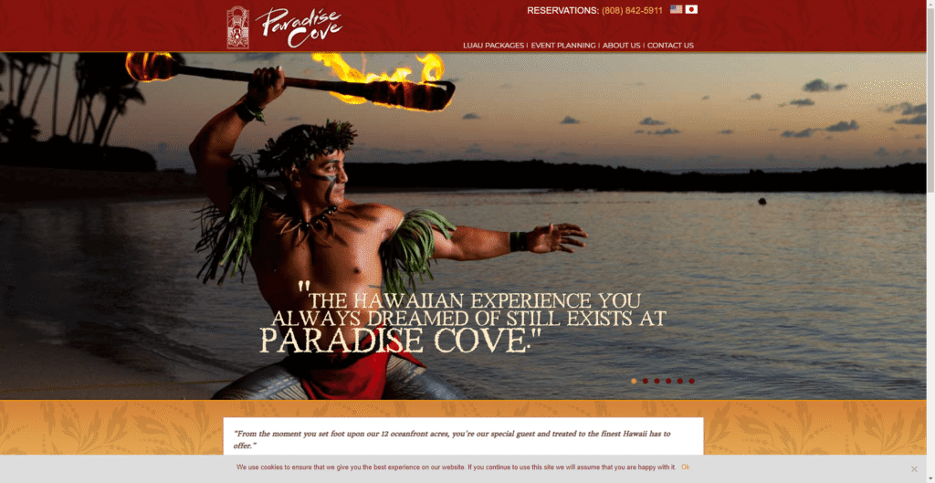 Paradise Cove Luau in Hawaiʻi