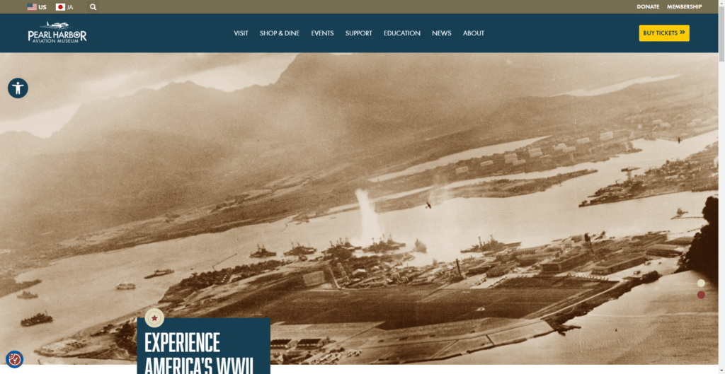 Pearl Harbor Aviation Museum in Hawaiʻi