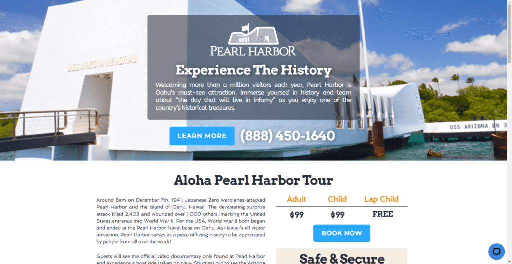 Aloha Pearl Harbor Tours in Hawaiʻi