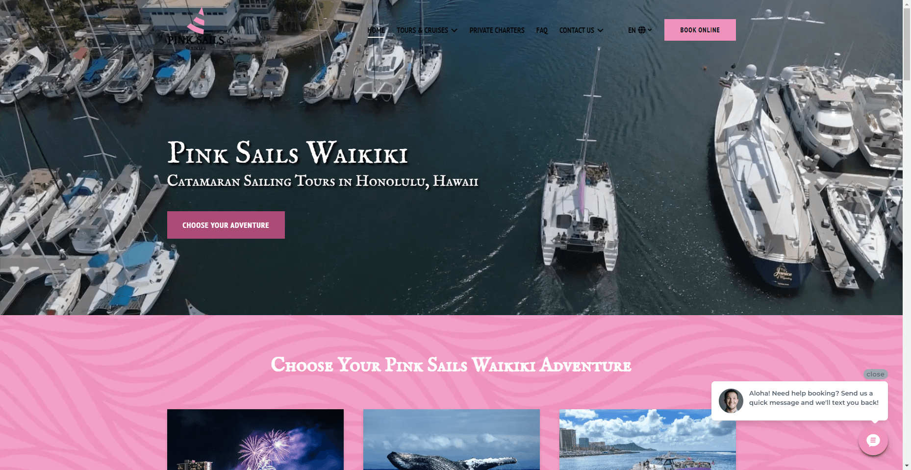 Pink Sails Hawaii in Hawaiʻi