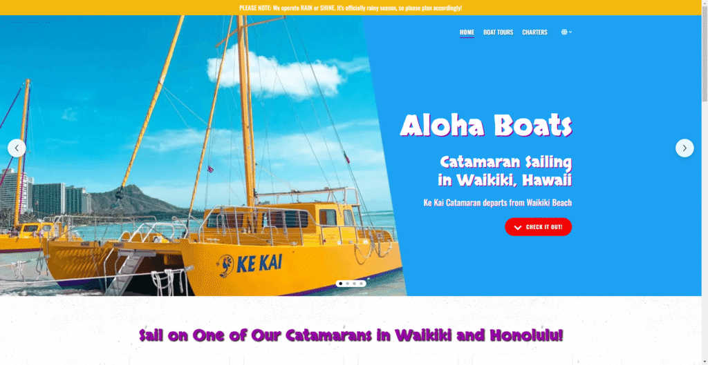 Aloha Boats in Hawaiʻi