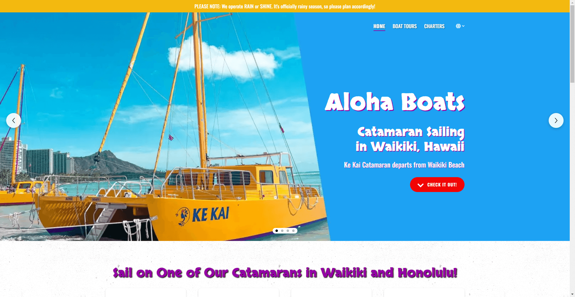 Aloha Boats in Hawaiʻi
