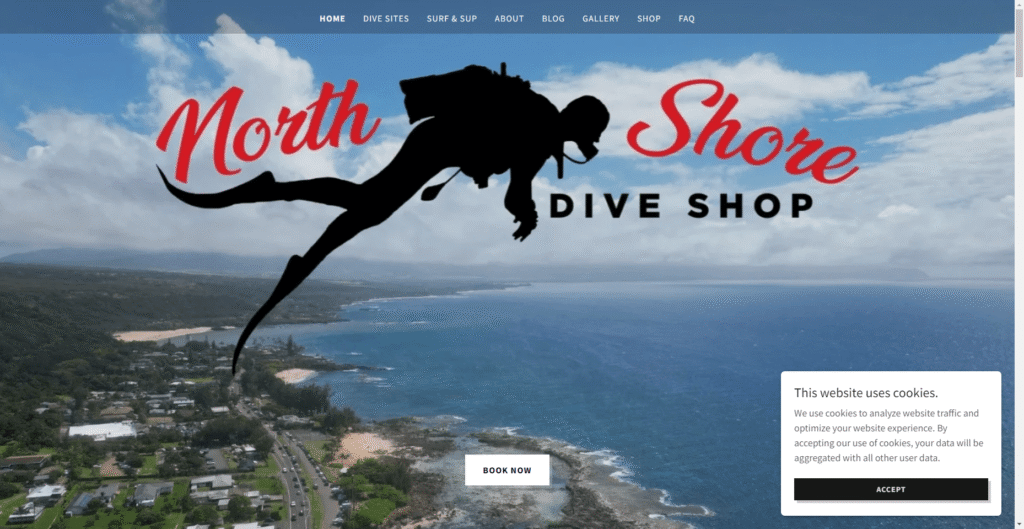 North Shore Dive Shop in Hawaiʻi
