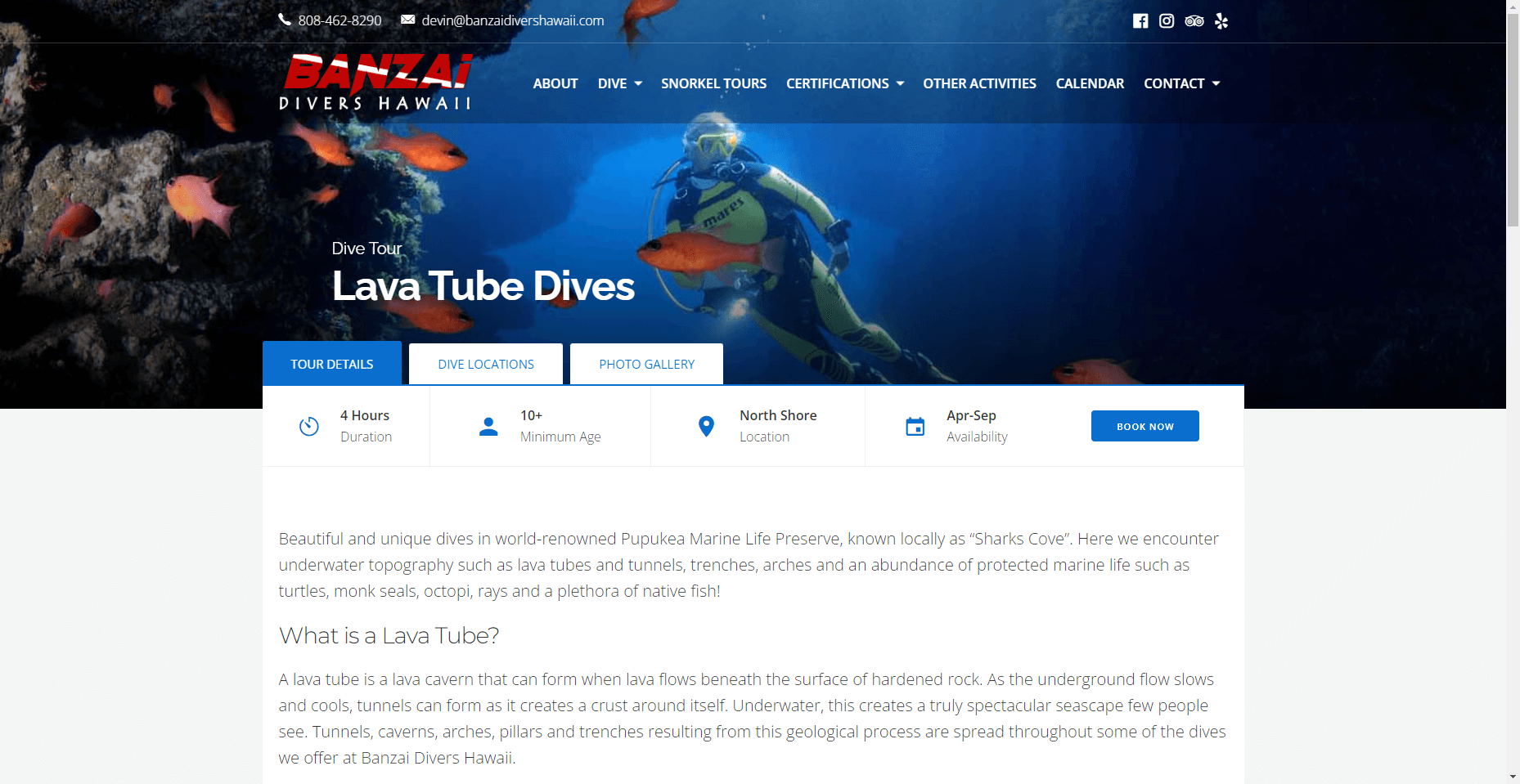 Banzai Divers in Hawaiʻi