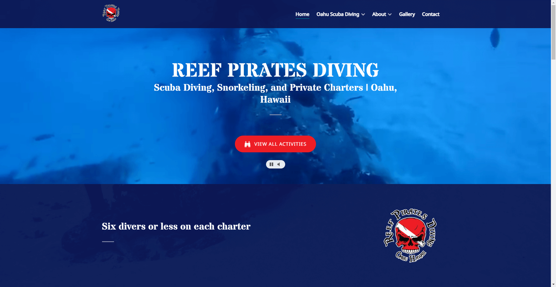 Reef Pirates Diving in Hawaiʻi