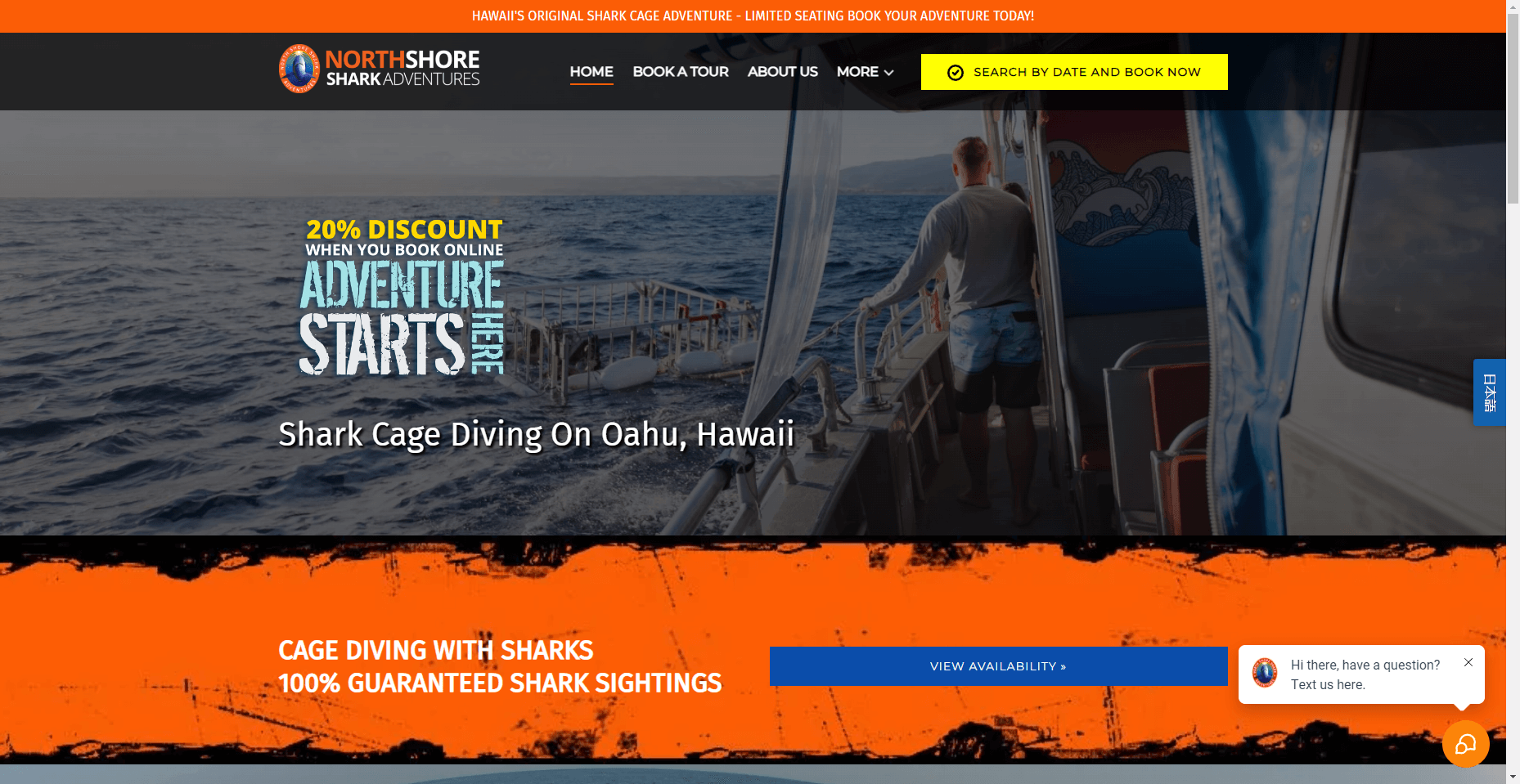 North Shore Shark Adventures in Hawaiʻi
