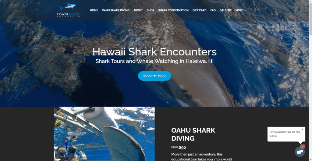 Hawaii Shark Encounters in Hawaiʻi