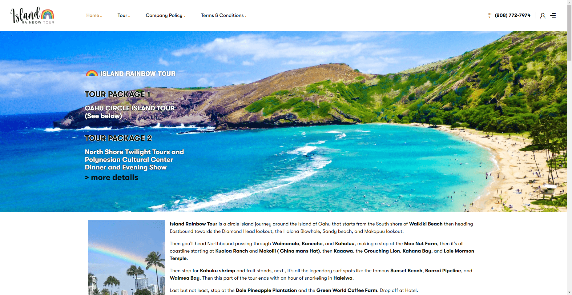 Island Rainbow Tours in Hawaiʻi
