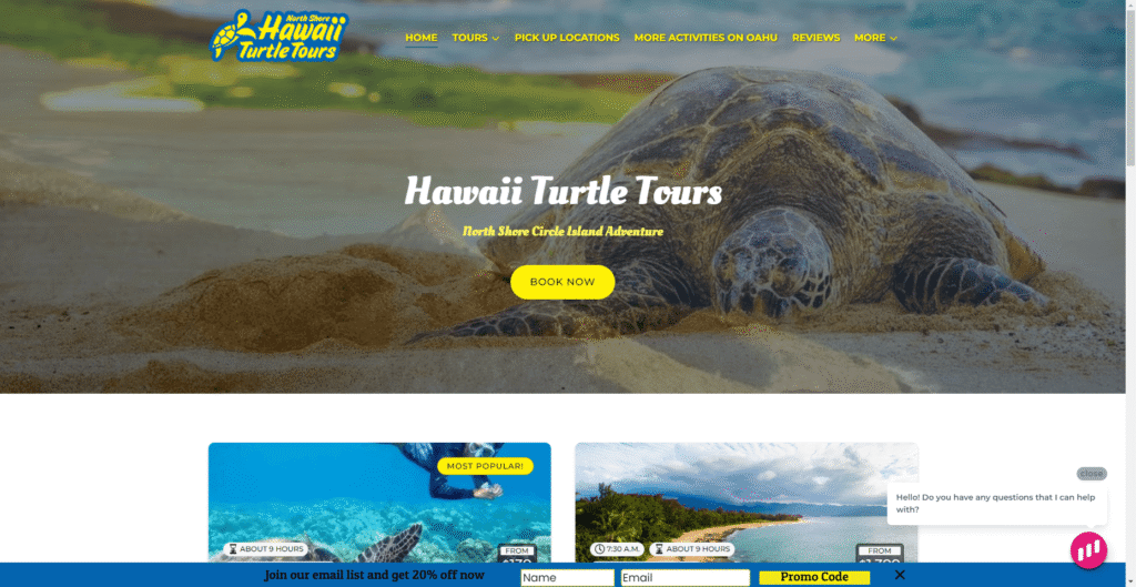Hawaii Turtle Tours in Hawaiʻi