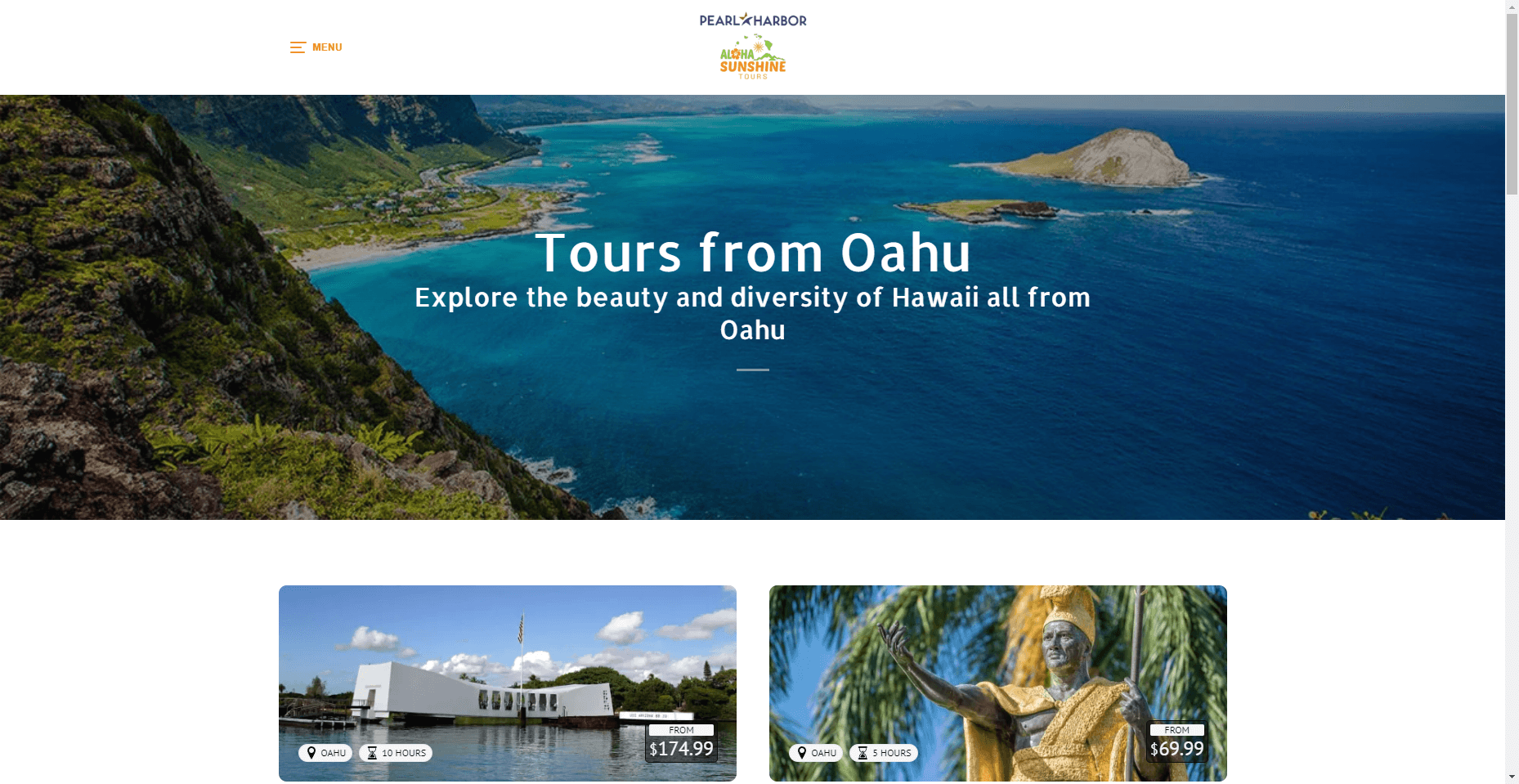 Aloha Sunshine Tours in Hawaiʻi
