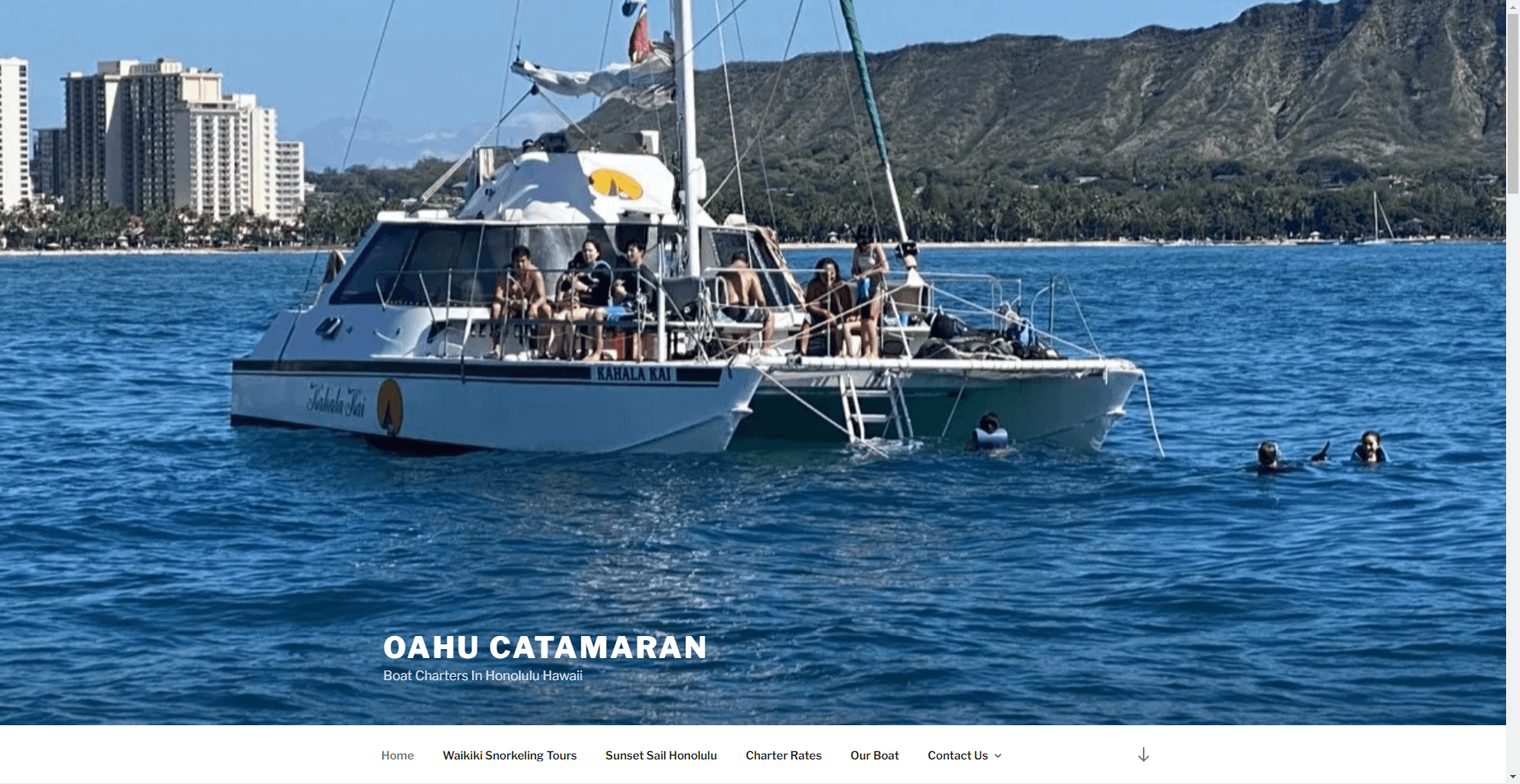 Oahu Catamaran in Hawaiʻi