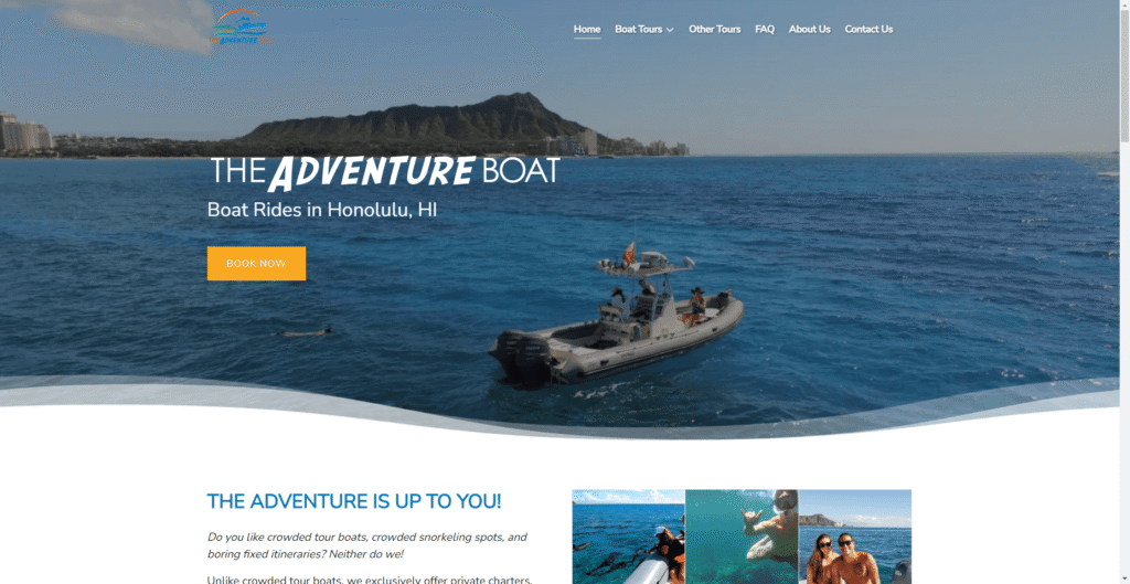 The Adventure Boat in Hawaiʻi