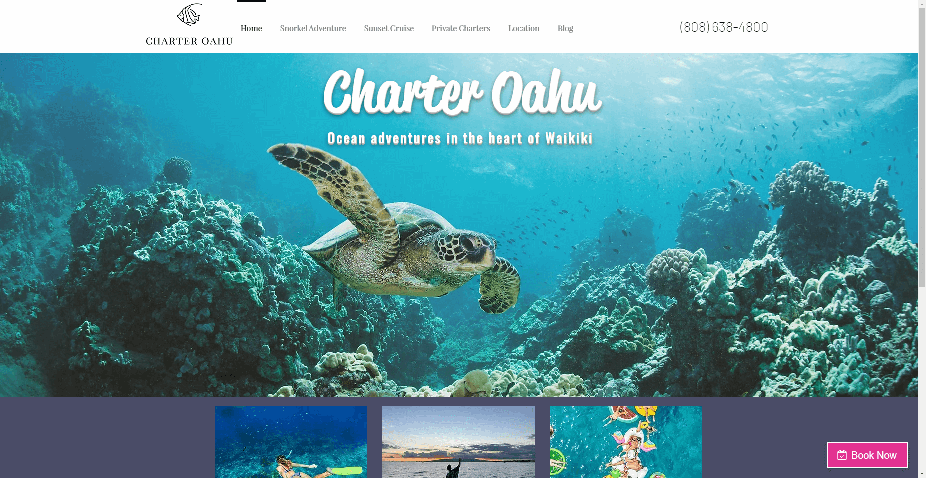 Charter Oahu in Hawaiʻi