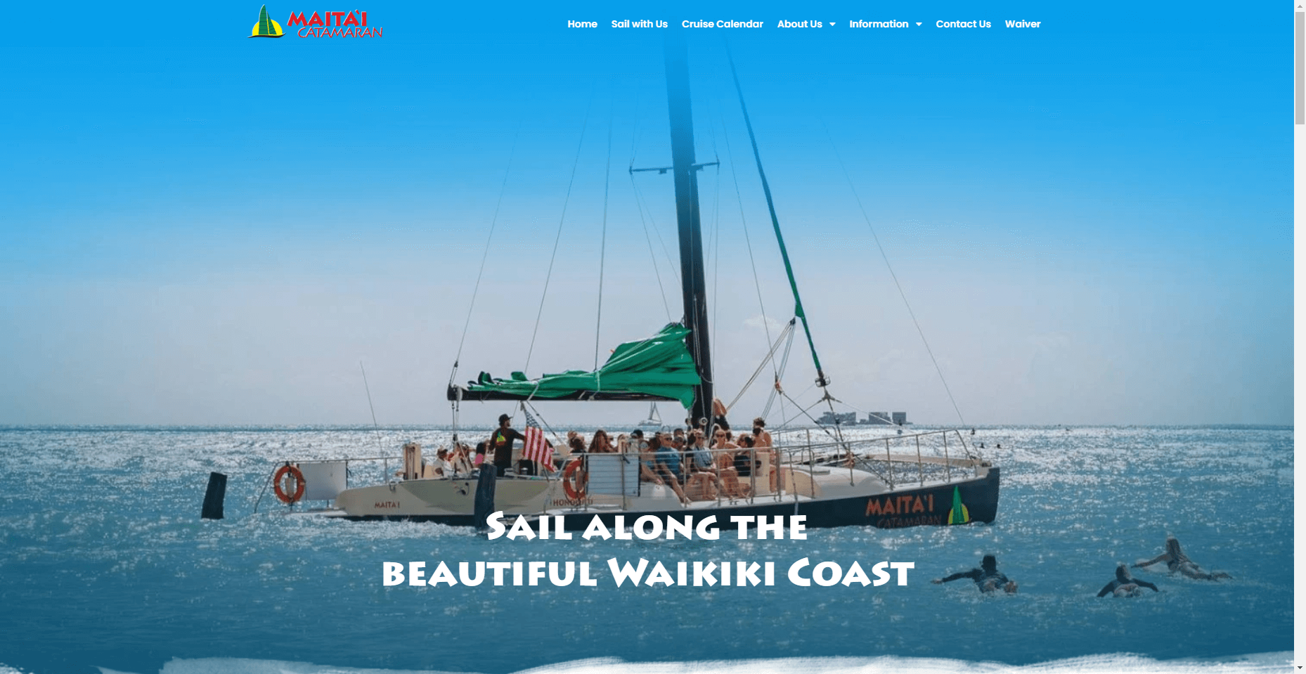 Mai Tai Catamaran in Hawaiʻi