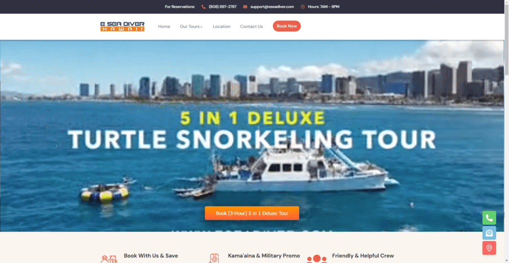 E Sea Diver Hawaii in Hawaiʻi