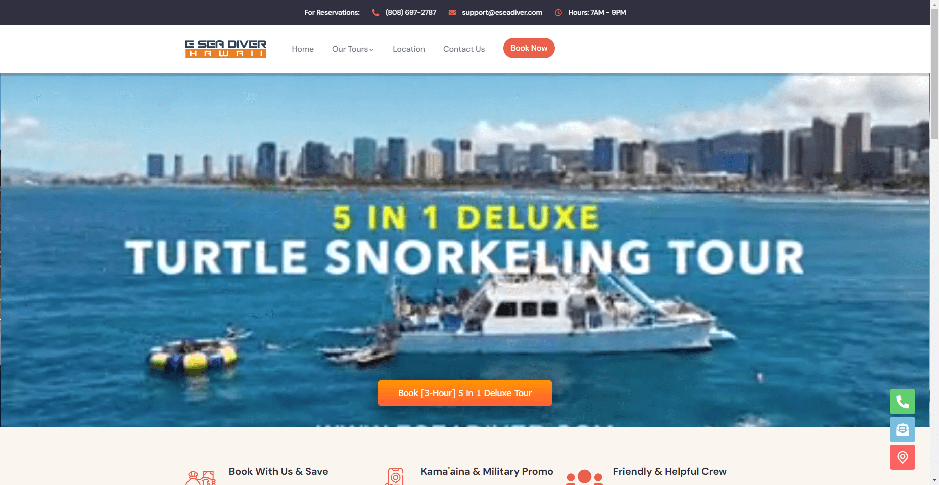 E Sea Diver Hawaii in Hawaiʻi