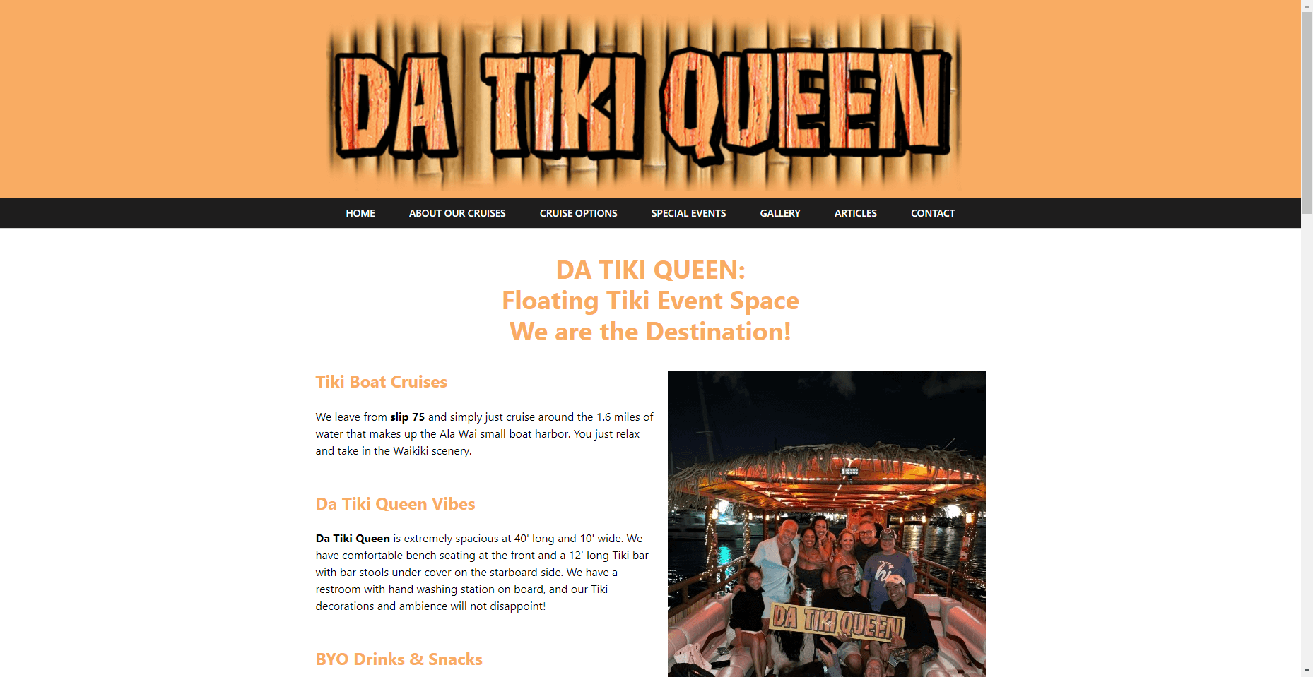 Da Tiki Queen in Hawaiʻi