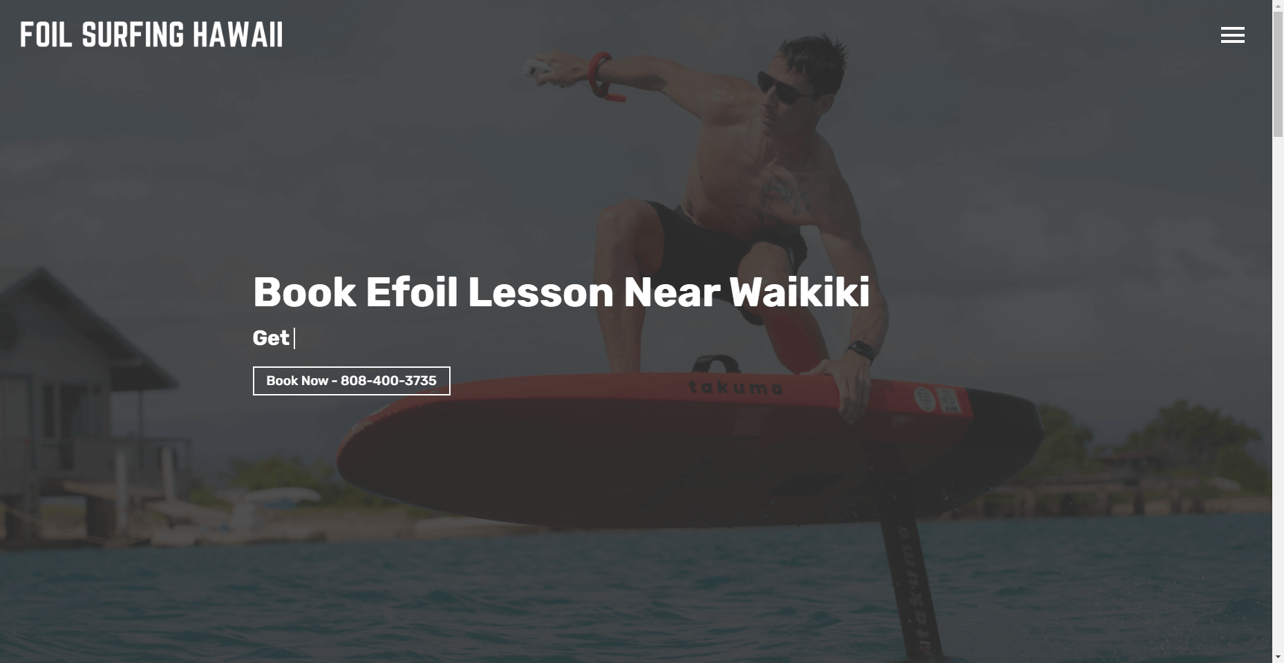 Foil Surfing Hawaii in Hawaiʻi
