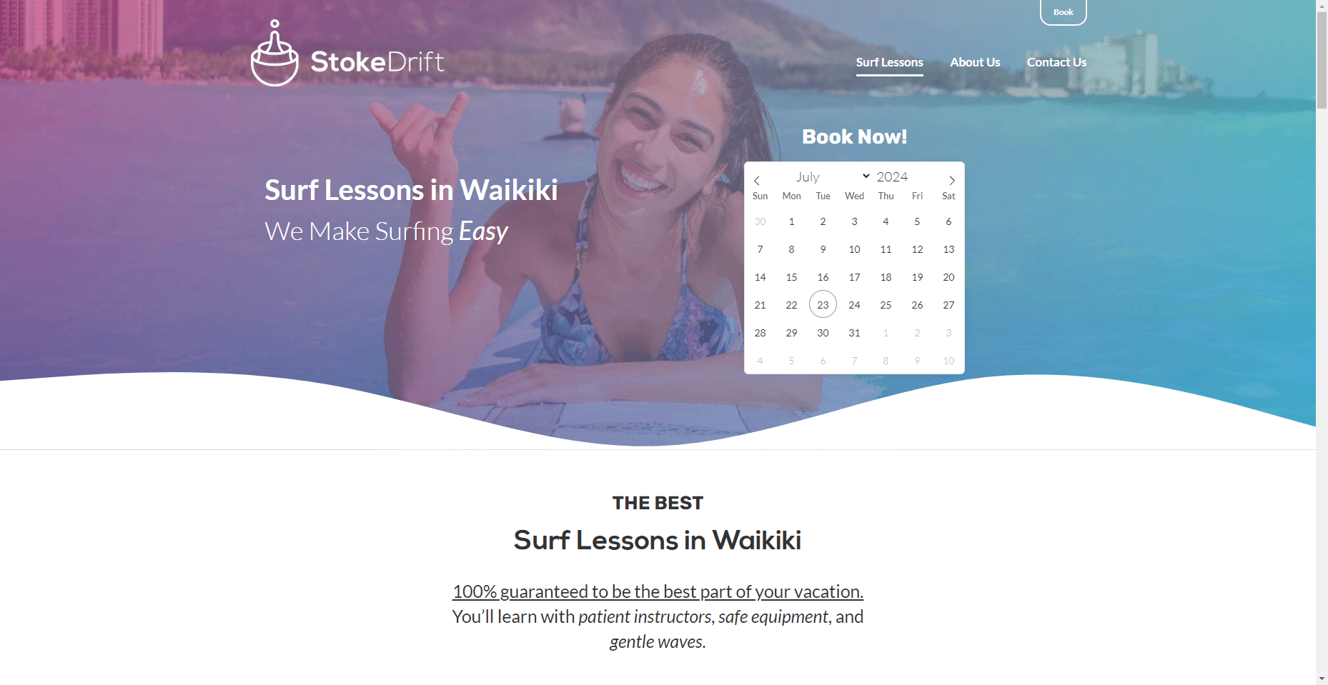 Stoke Drift in Hawaiʻi
