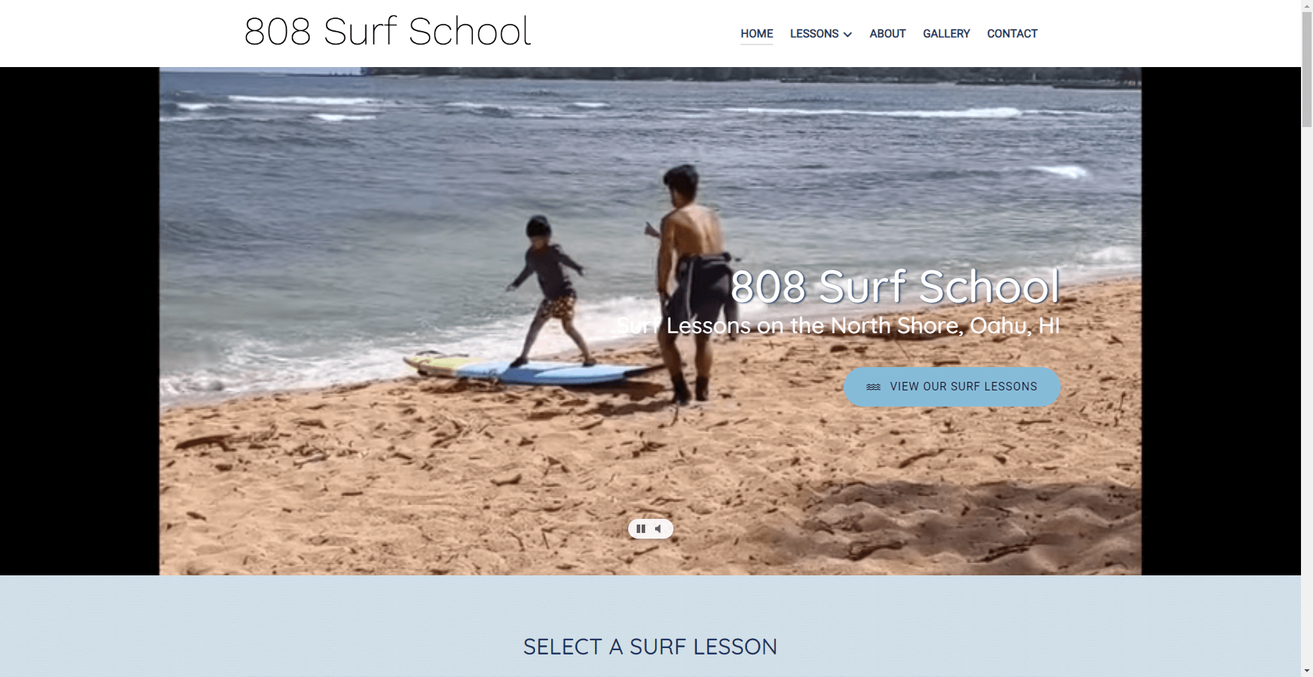 808 Surf School in Hawaiʻi