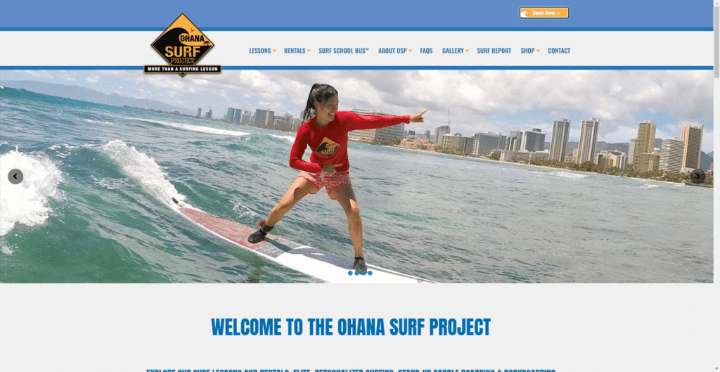 Ohana Surf Project in Hawaiʻi
