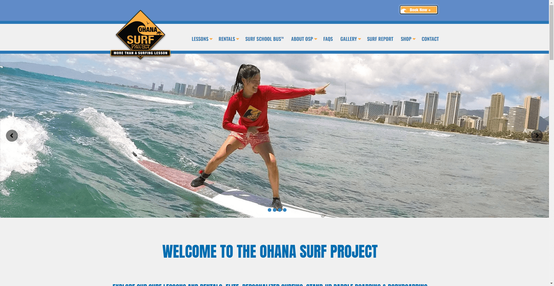 Ohana Surf Project in Hawaiʻi