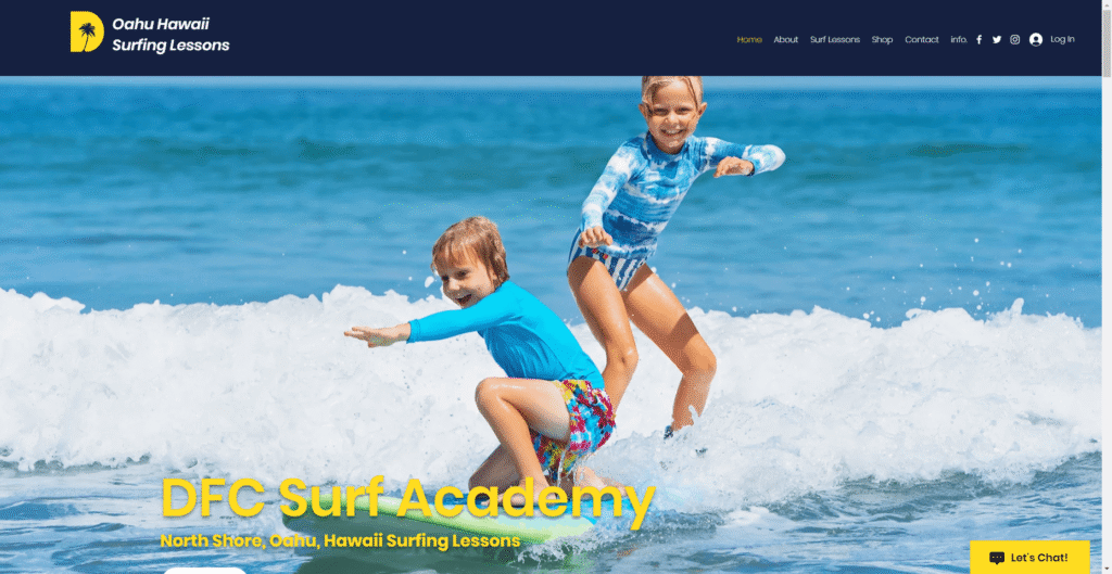 DFC Surfing Academy in Hawaiʻi