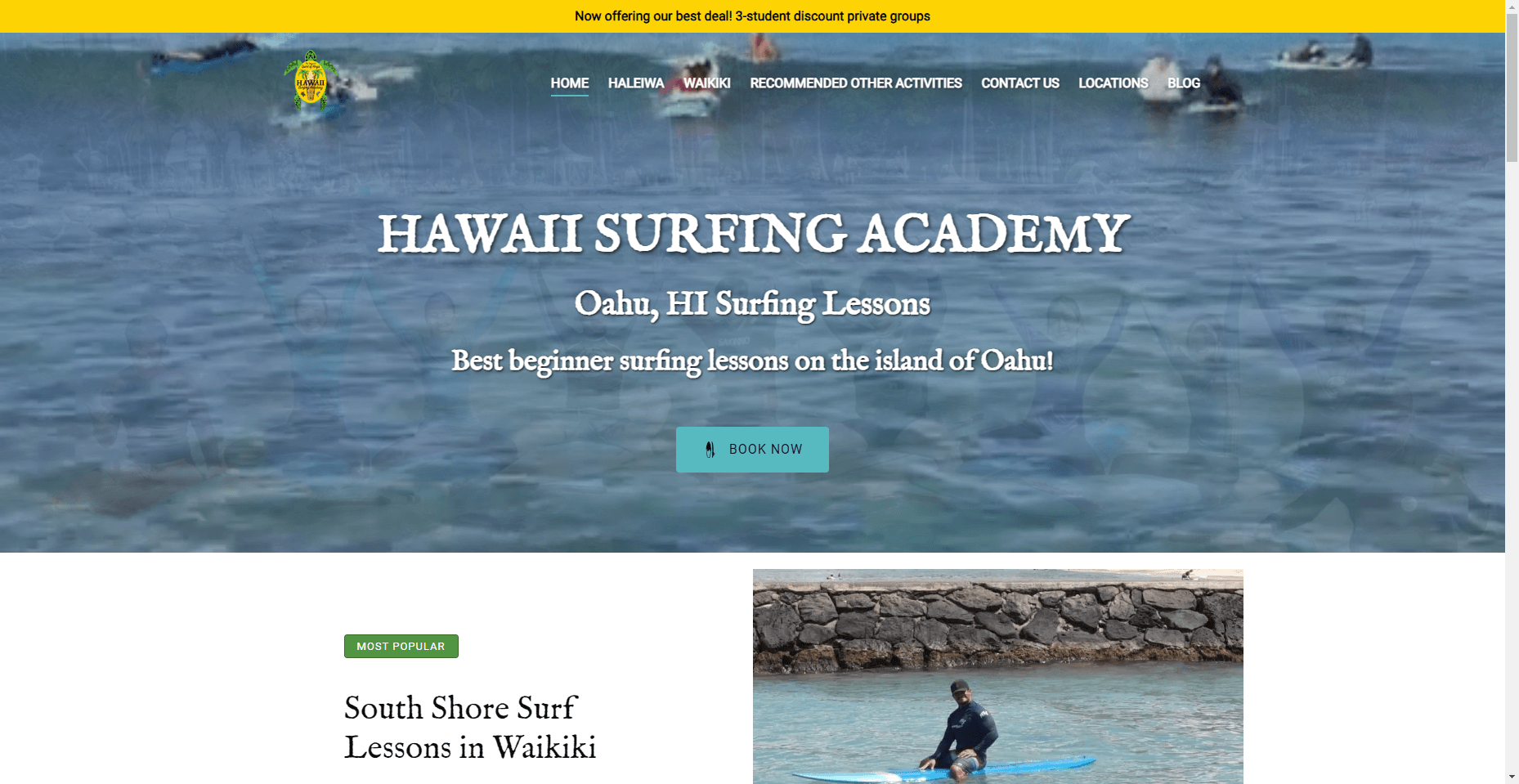 Hawaii Surfing Academy in Hawaiʻi
