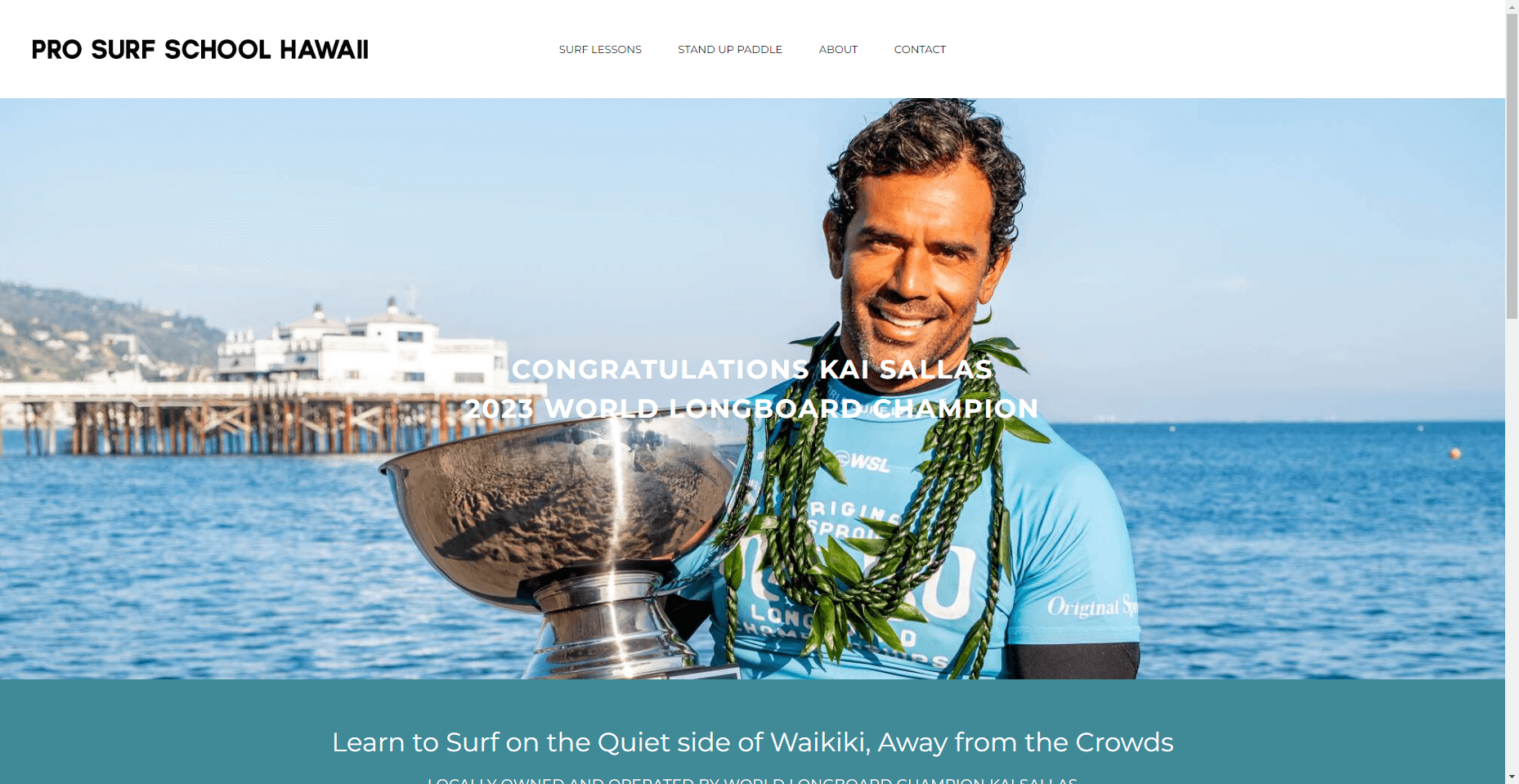 Pro Surf School Hawaii in Hawaiʻi