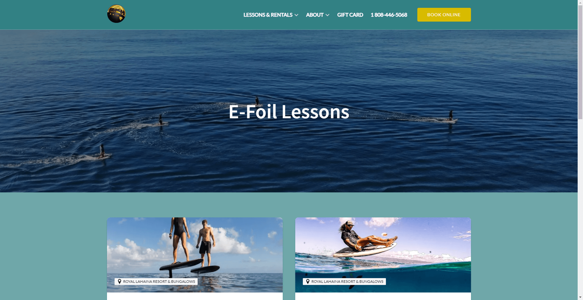E-Foil Hawaii Lessons in Hawaiʻi