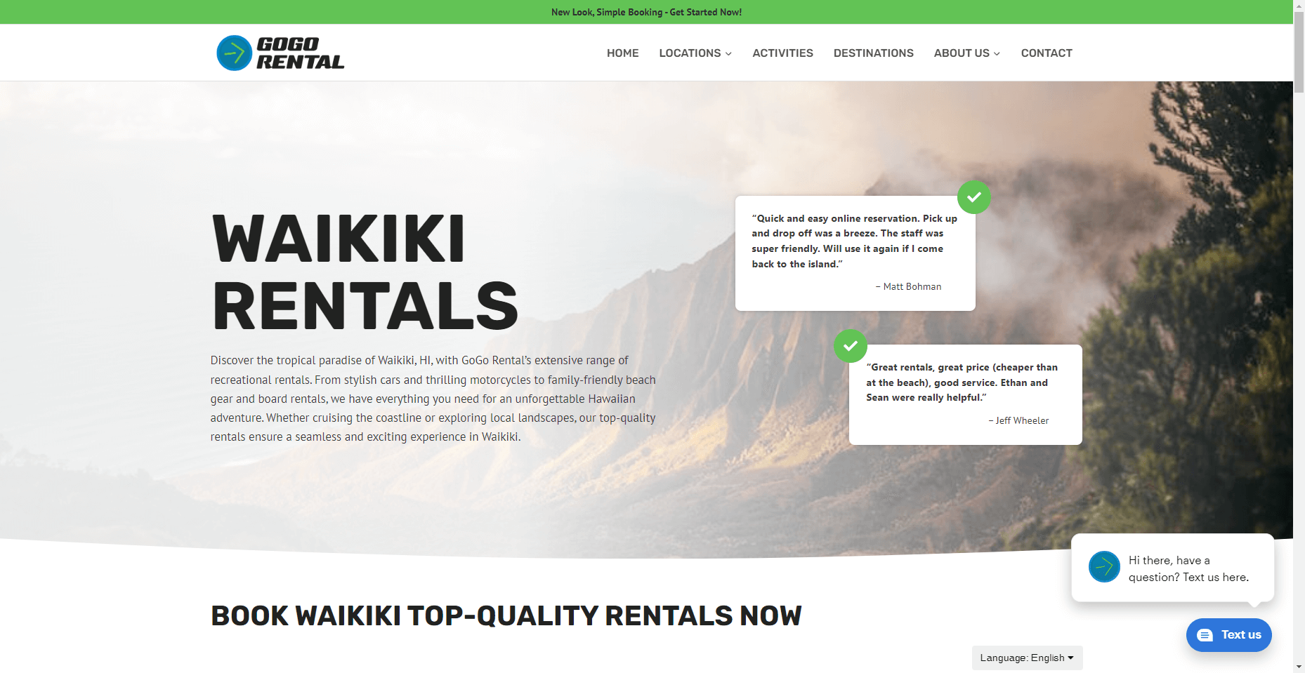 GoGo Rental Hawaii in Hawaiʻi