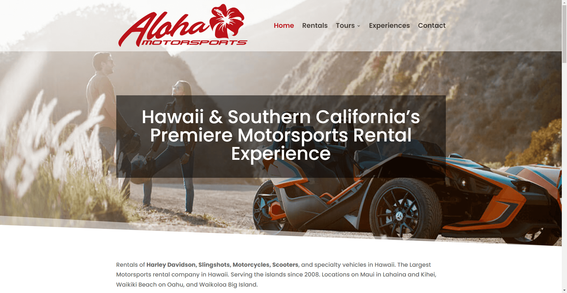 Aloha Motorsports Waikiki in Hawaiʻi