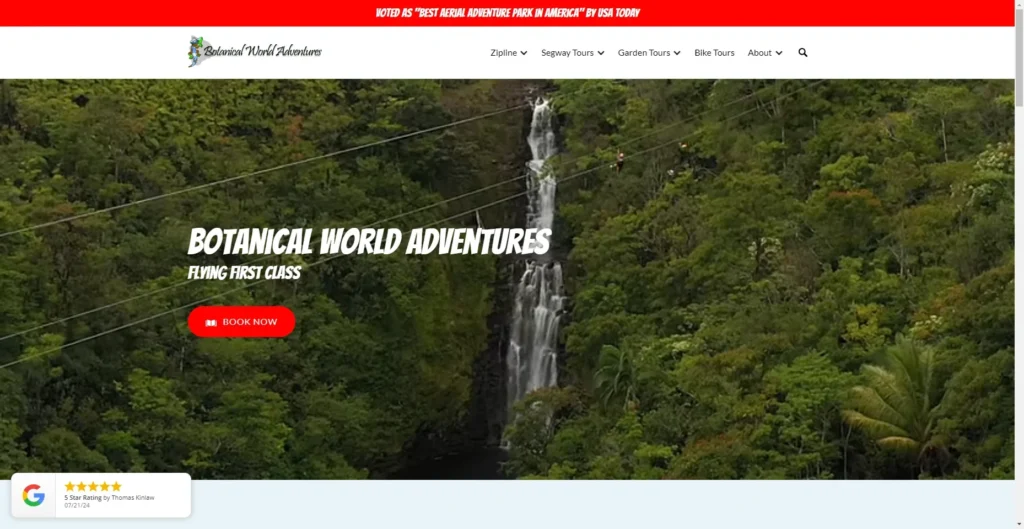 Botanical World Adventures in Hawaiʻi