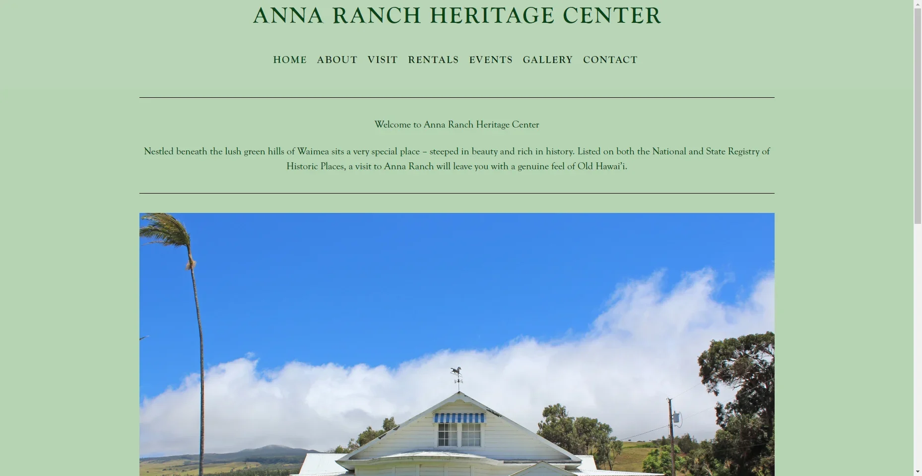 Ana Ranch Heritage Center in Hawaiʻi