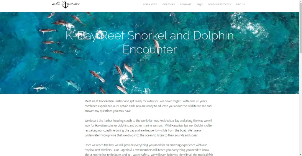 Alii Ocean Tours in Hawaiʻi