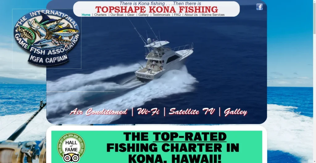 Topshape Kona Fishing in Hawaiʻi