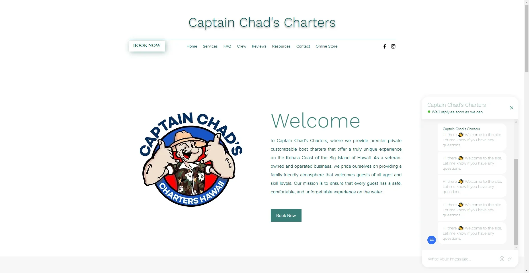 Captain Chad’s Charters in Hawaiʻi
