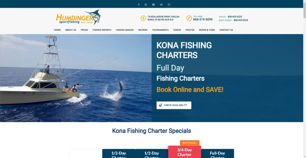 Humdinger SportFishing in Hawaiʻi