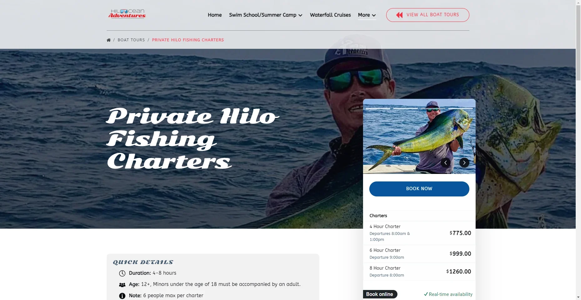 Hilo Ocean Adventures – Private Hilo Fishing Charters in Hawaiʻi