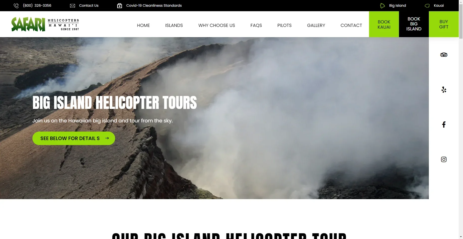 Safari Helicopters in Hawaiʻi