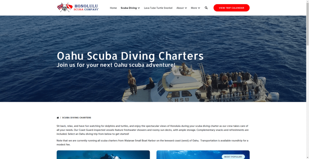 Honolulu Scuba Company in Hawaiʻi
