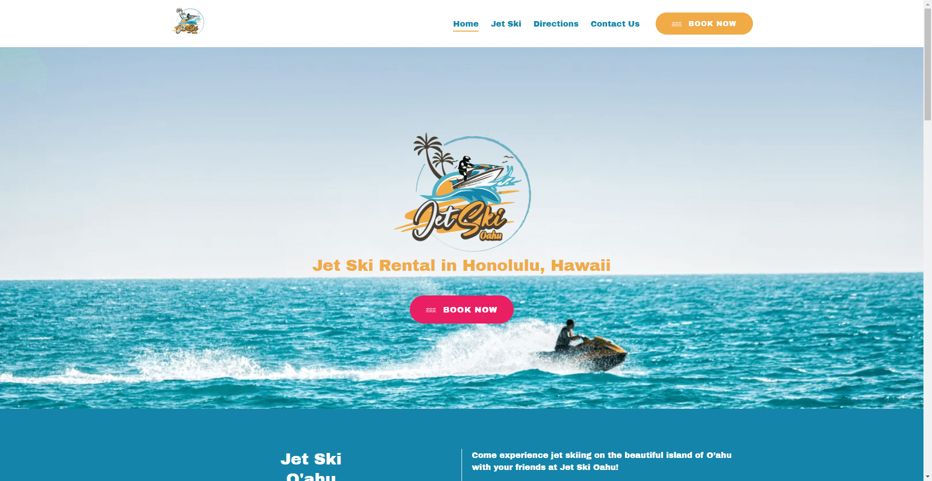 Jet Ski Oahu in Hawaiʻi