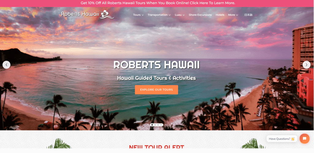Robert’s Hawaii in Hawaiʻi